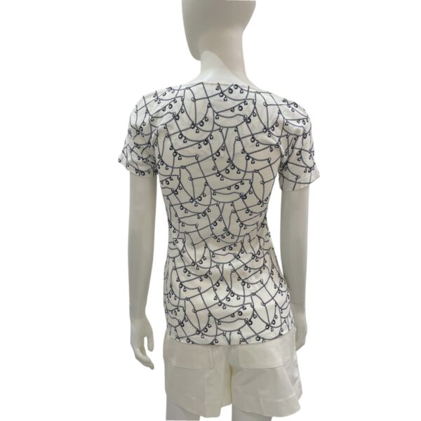 "Tresor De Medor" 38 Blanc Micro T-Shirt - Image 3