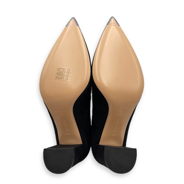 Piper 37.5 Black Pumps in Suede Leather - Image 5