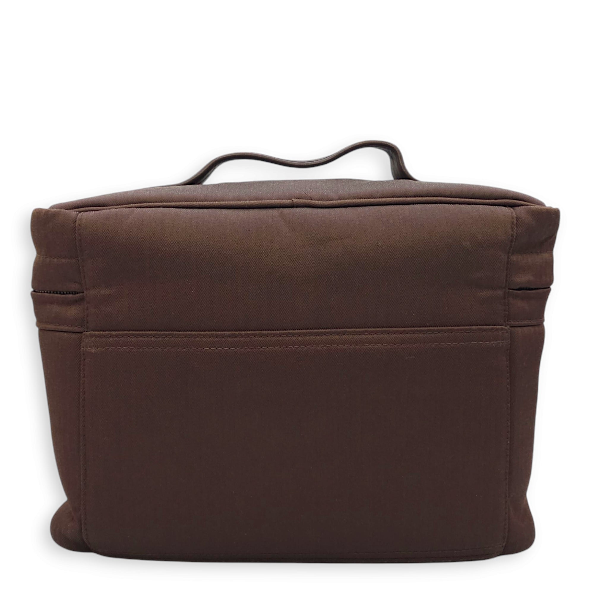 Acapulco Vanity Chocolate in Toile, Palladium hardware - Image 6