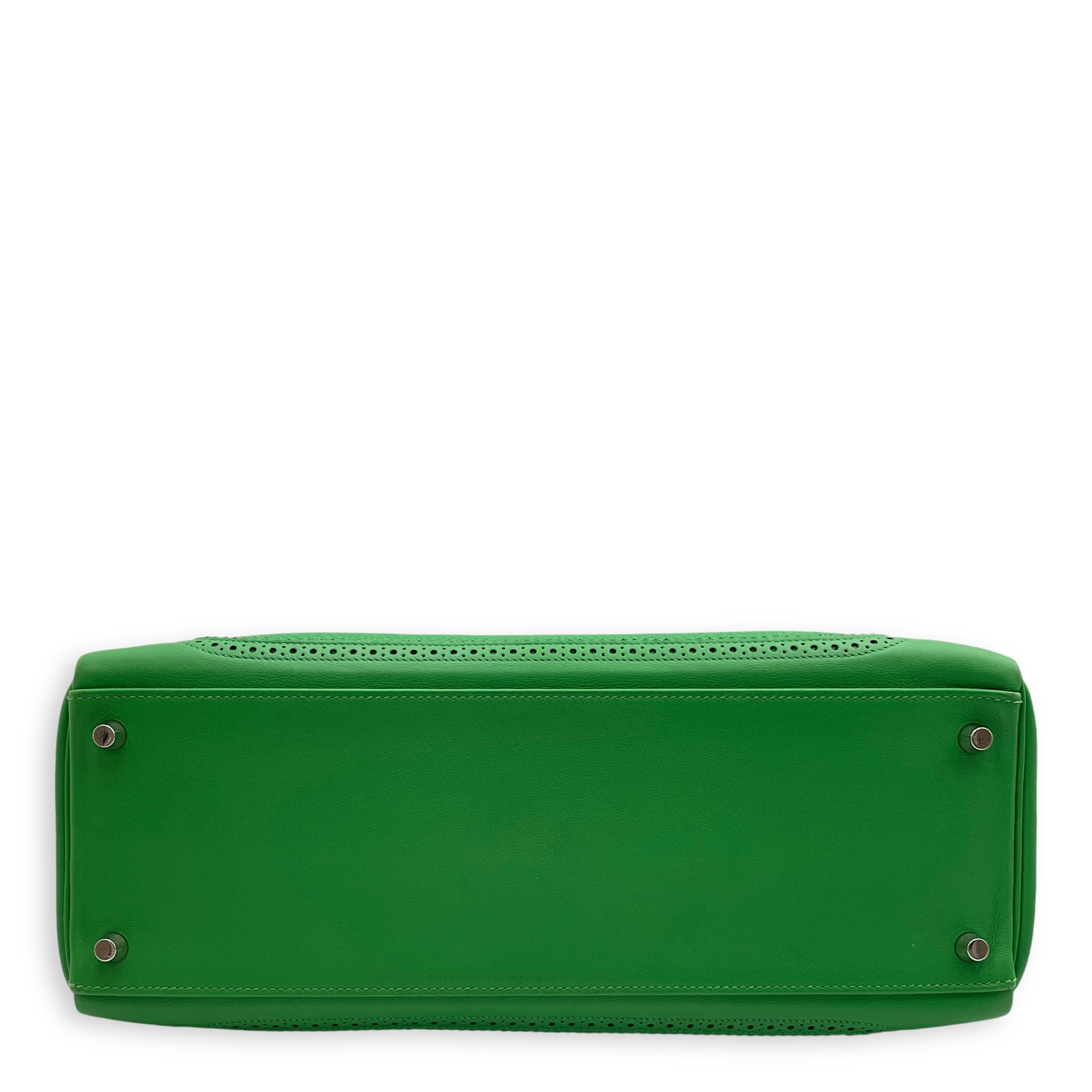 Ghillies Kelly 35 Bamboo in Togo, Palladium hardware - Image 6