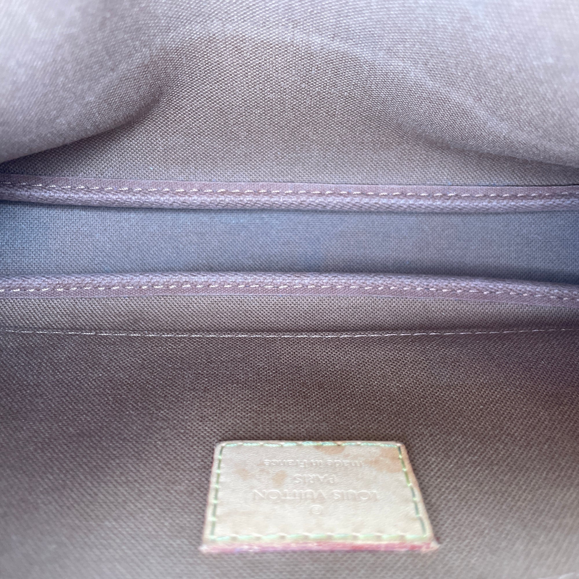 Multi-Pochette Accessoires Shoulder Bag Brown in Monogram Coated Canvas , Gold Hardware - Image 14