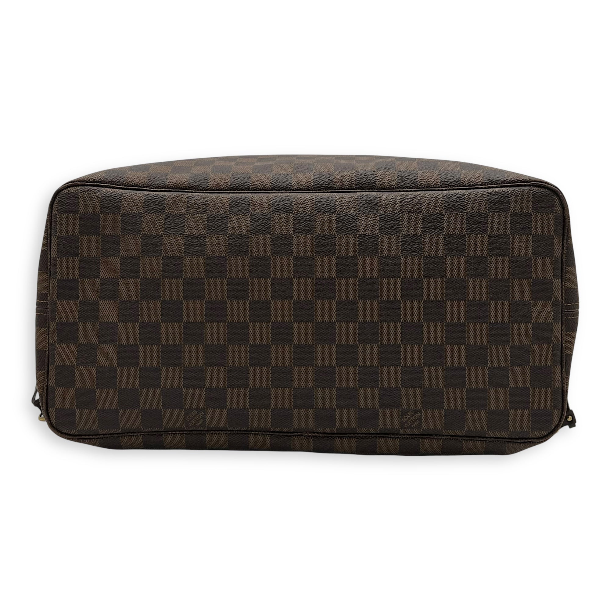 Neverfull Tote Bag GM Brown in Coated Canvas, Gold hardware - Image 6