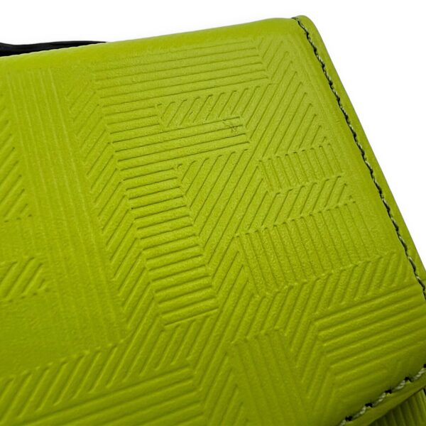 Baguette Green Crossbody Bag in Calfskin, Silver hardware - Image 8