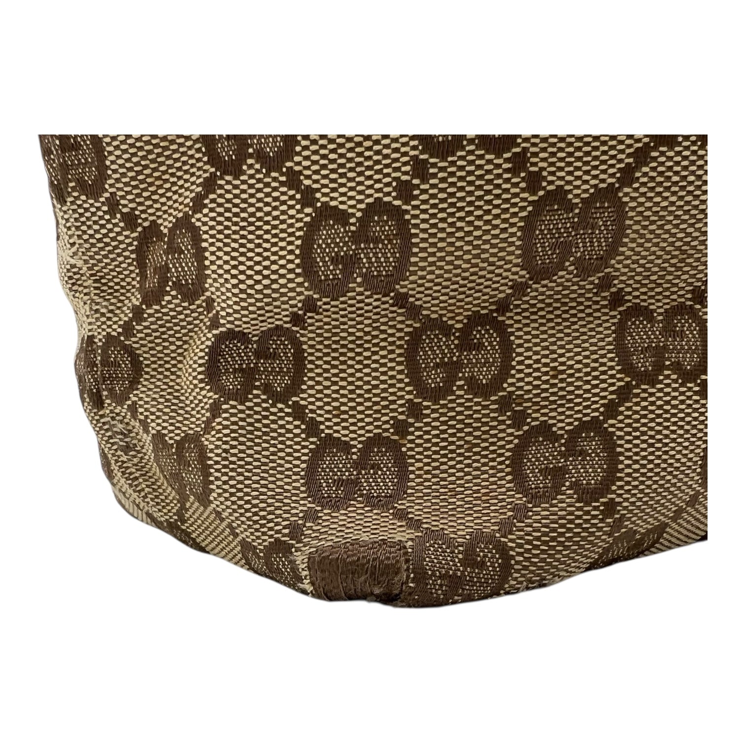 GG Brown Tote Bag in Canvas, Gold hardware - Image 10