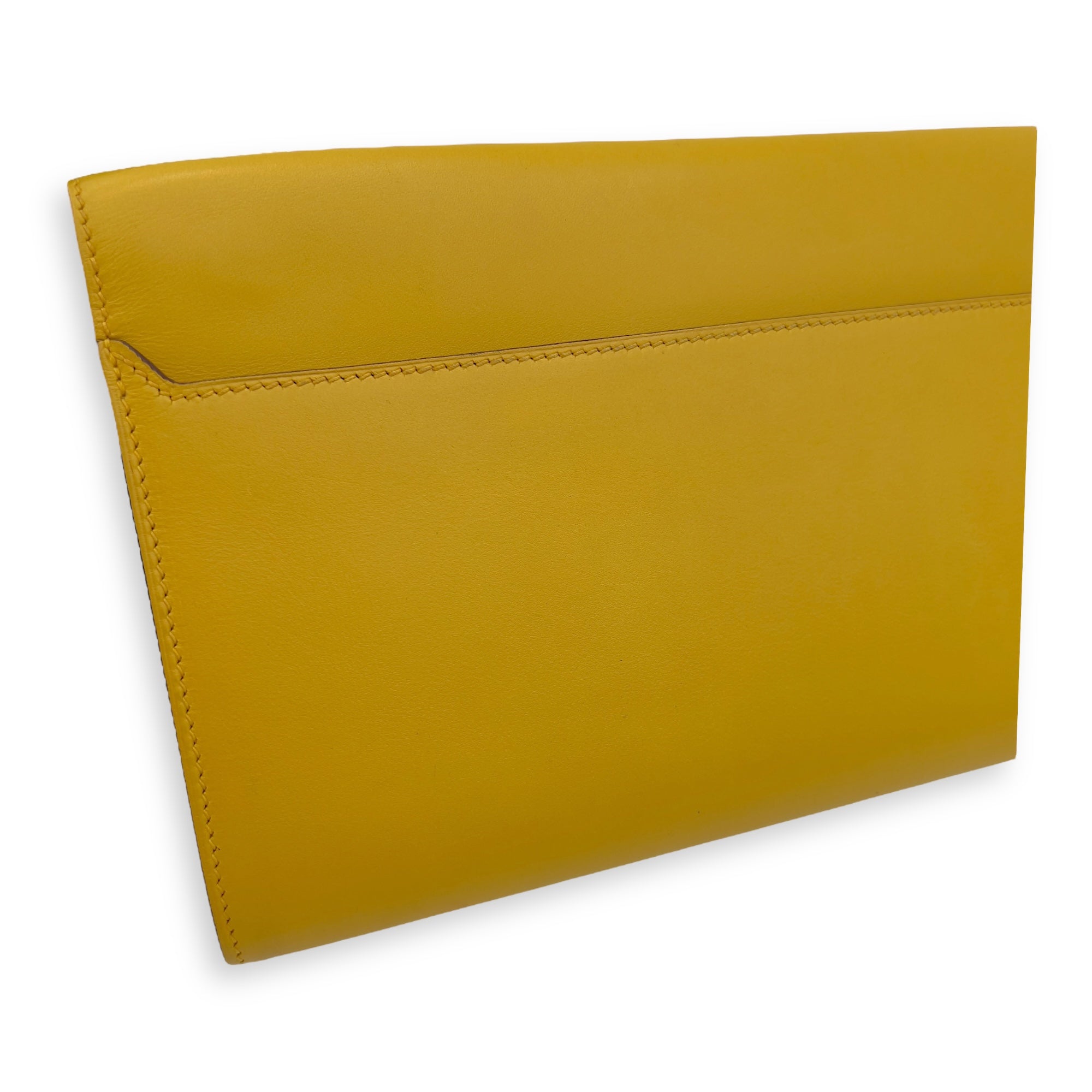 Goodlock Soleil Clutch in Swift, Gold hardware - Image 12