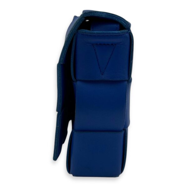 Cassette Shoulder Bag Blue in Lambskin - Image 5