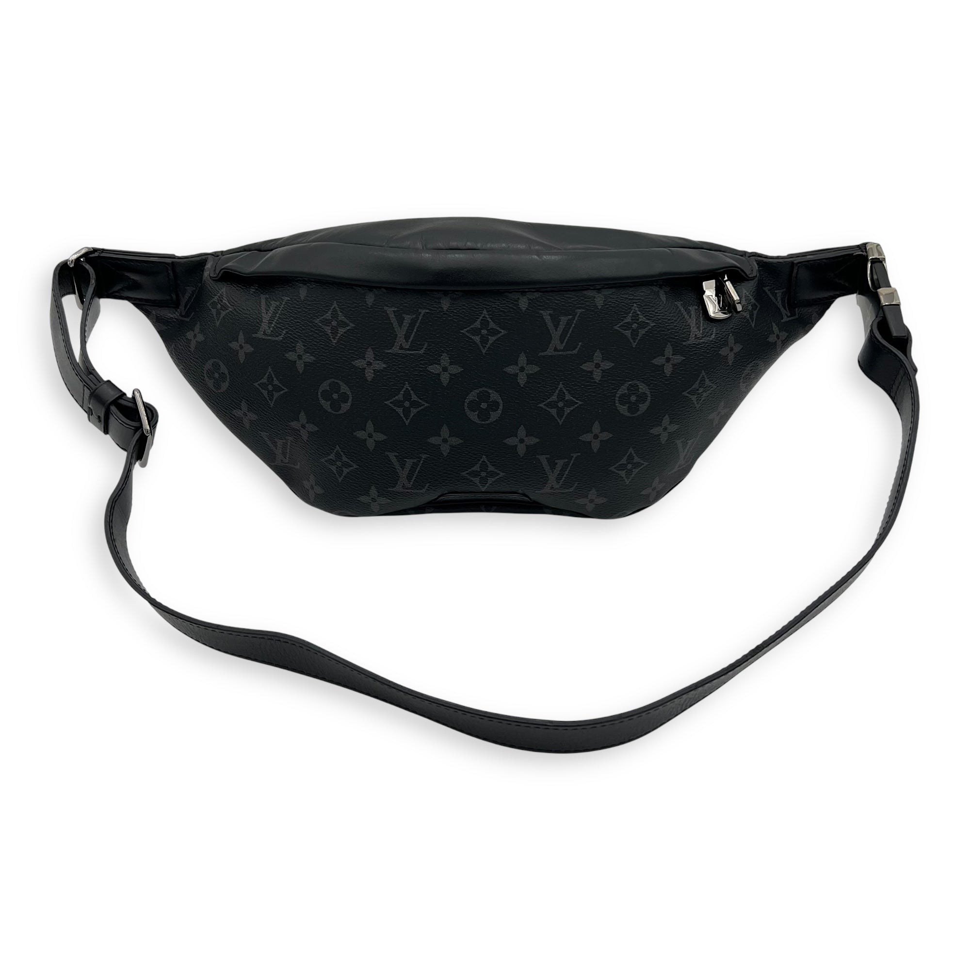 Discovery Belt Bag Eclipse in Monogram Coated Canvas, Silver hardware - Image 11