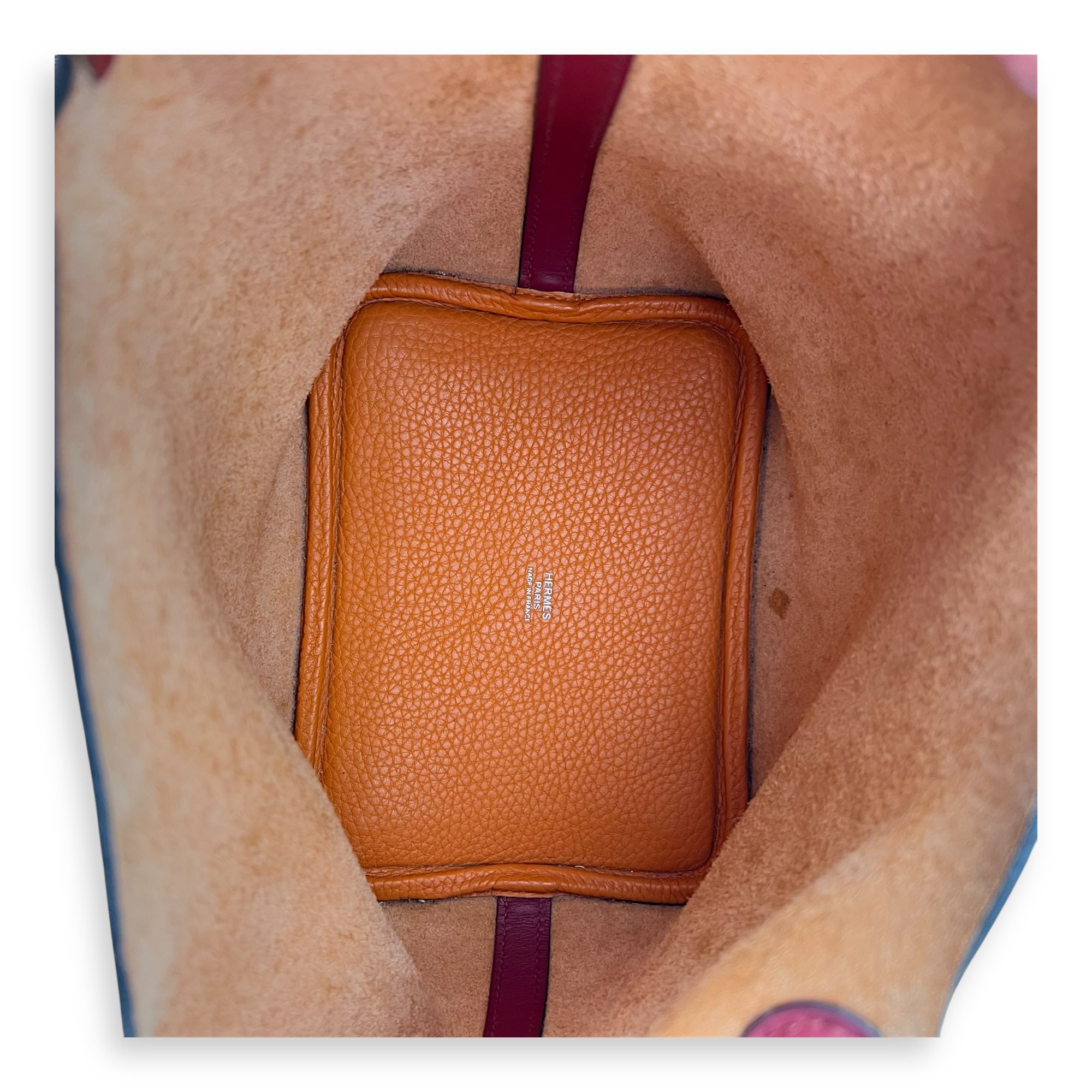 Picotin Orange in Clemence, Palladium hardware - Image 16