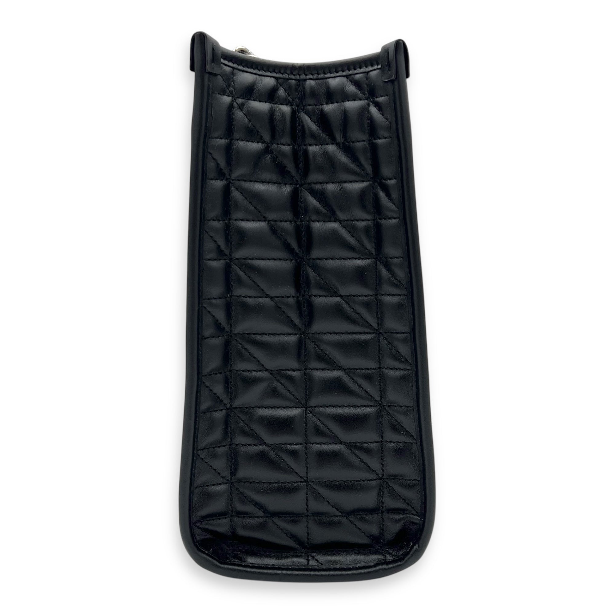 GG Marmont Tote Bag Black in Calfskin, Silver hardware - Image 5