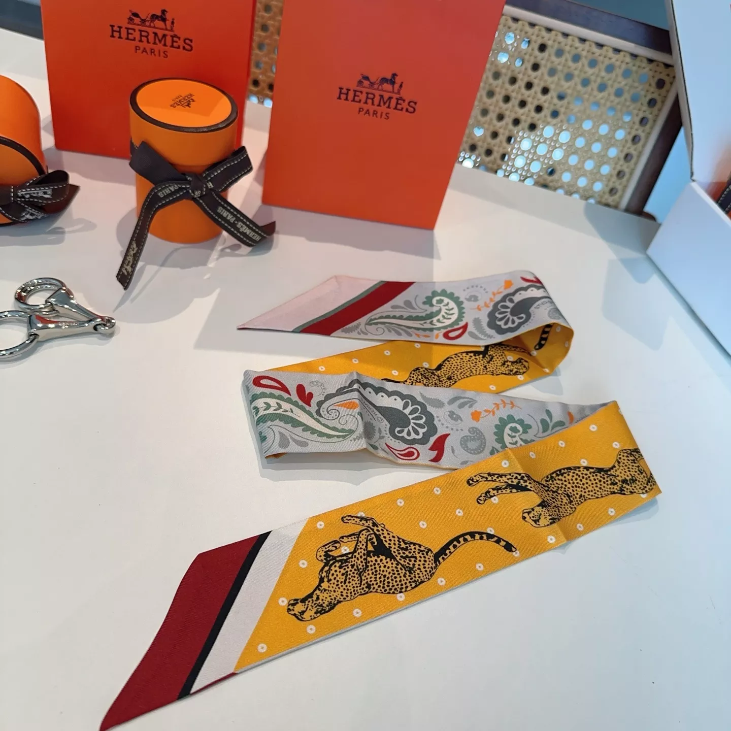 Bold 7617 Hermes Silk Scarf