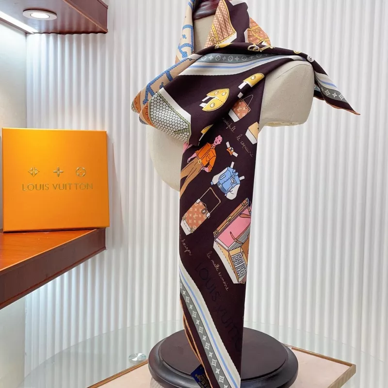 Breathable 8166 Louis Vuitton Silk Squares - Image 5