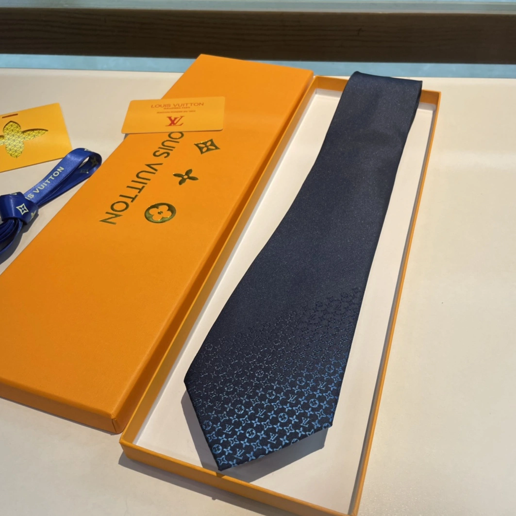Breathable 9597 Louis Vuitton LV Necktie For Men - Image 8