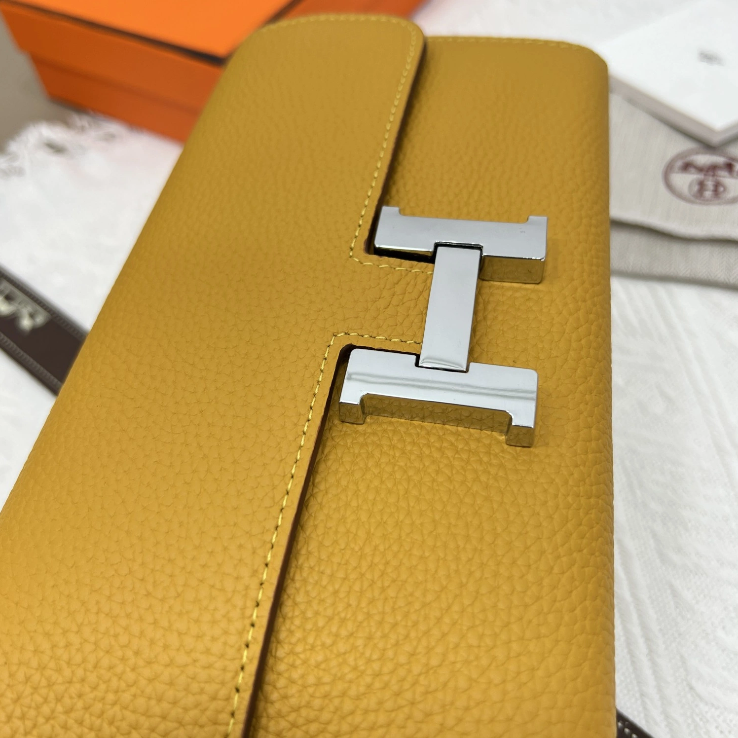 Breathable 9635 Hermes AAA Quality Wallets - Image 4