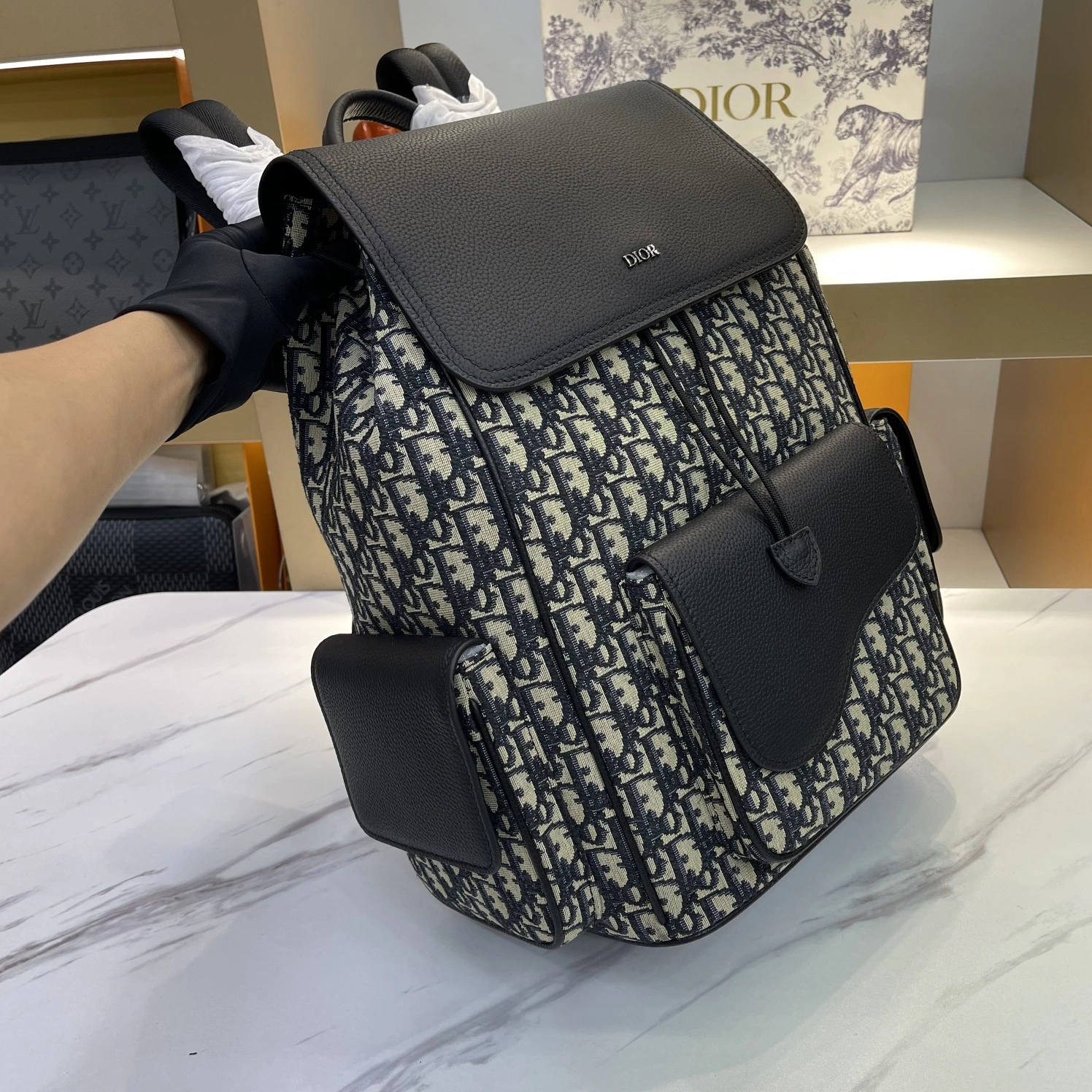 Bright 165 Christian Dior AAA Man Backpacks - Image 3