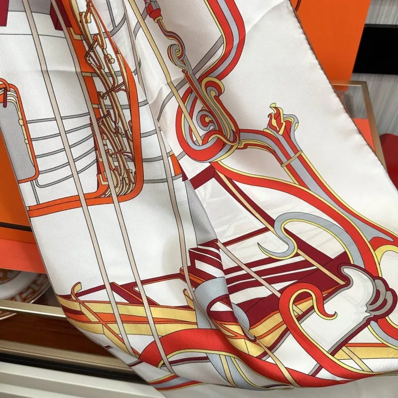 Bright 7921 Hermes Silk Squares - Image 5