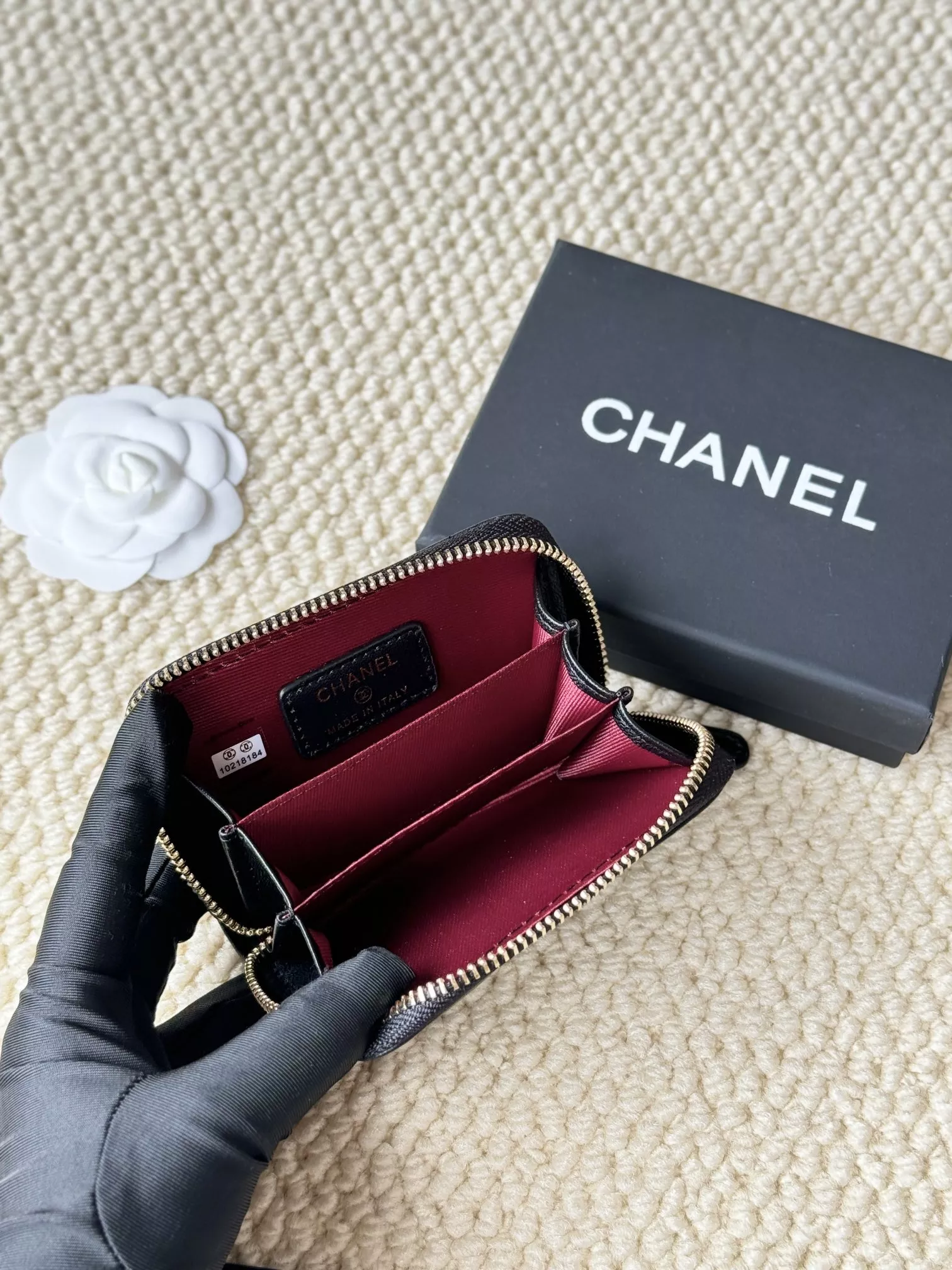 Chanel Card Case Durable 7217 - Image 5