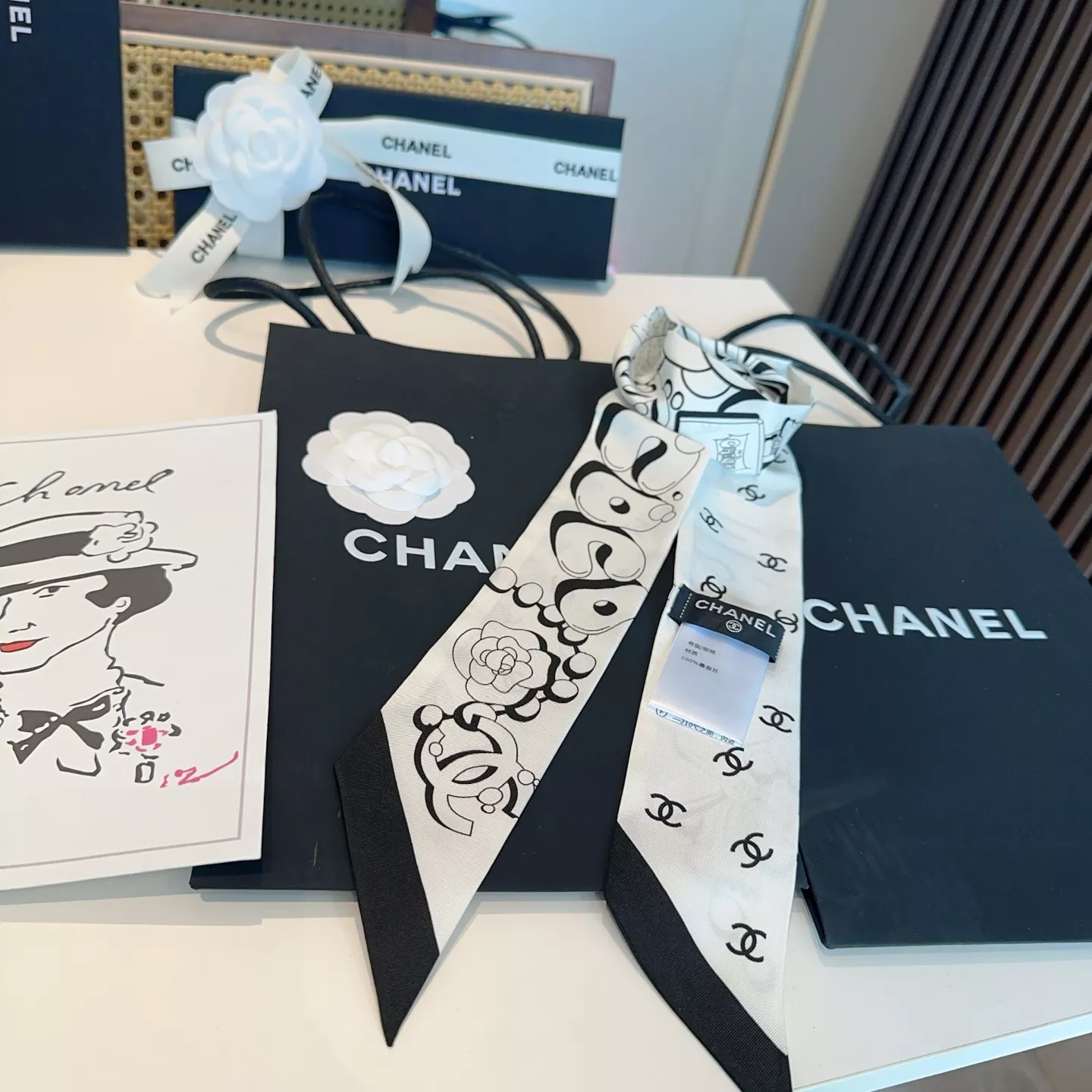 Chanel Silk Scarf BestValue 691