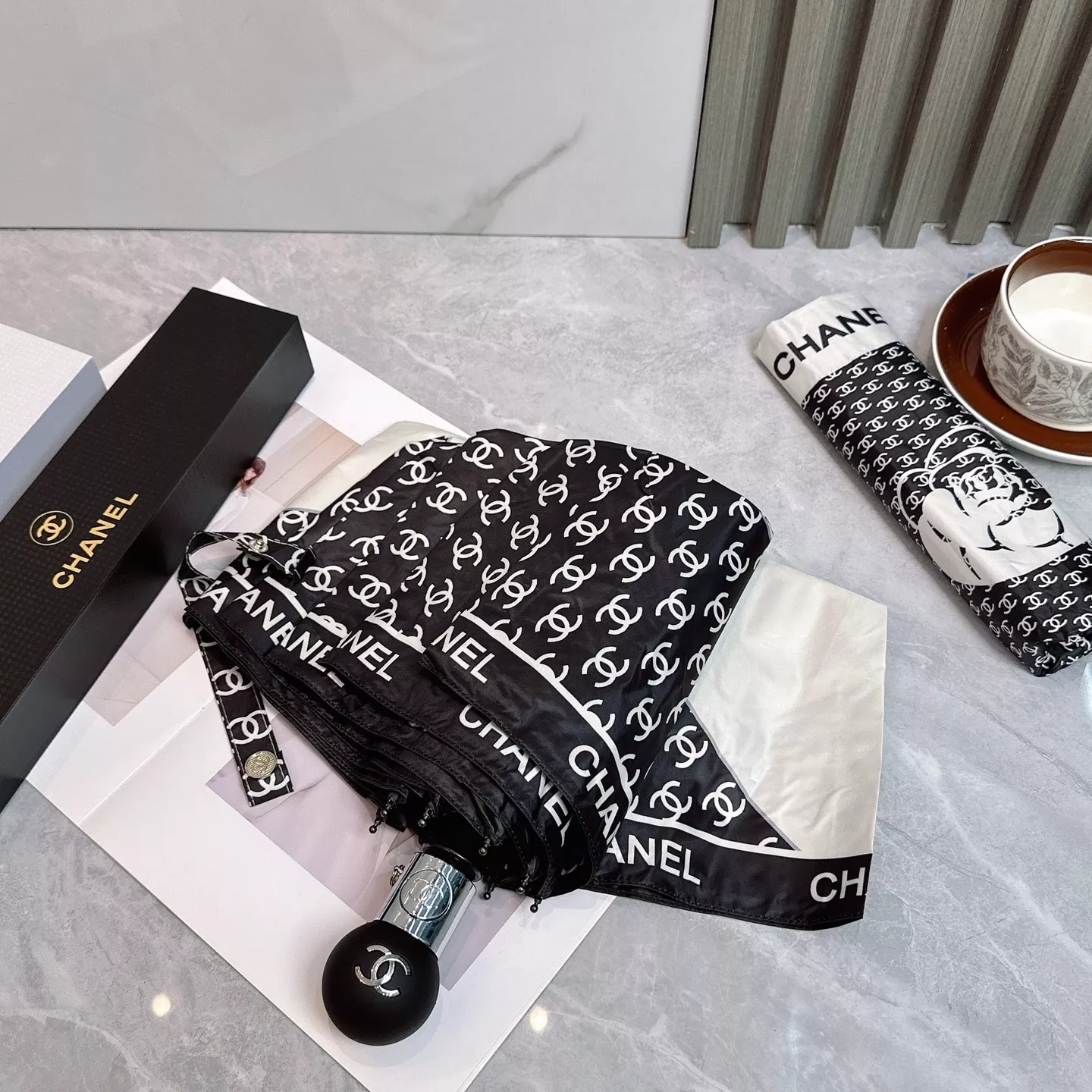 Chanel Umbrellas Durable 7712 - Image 4