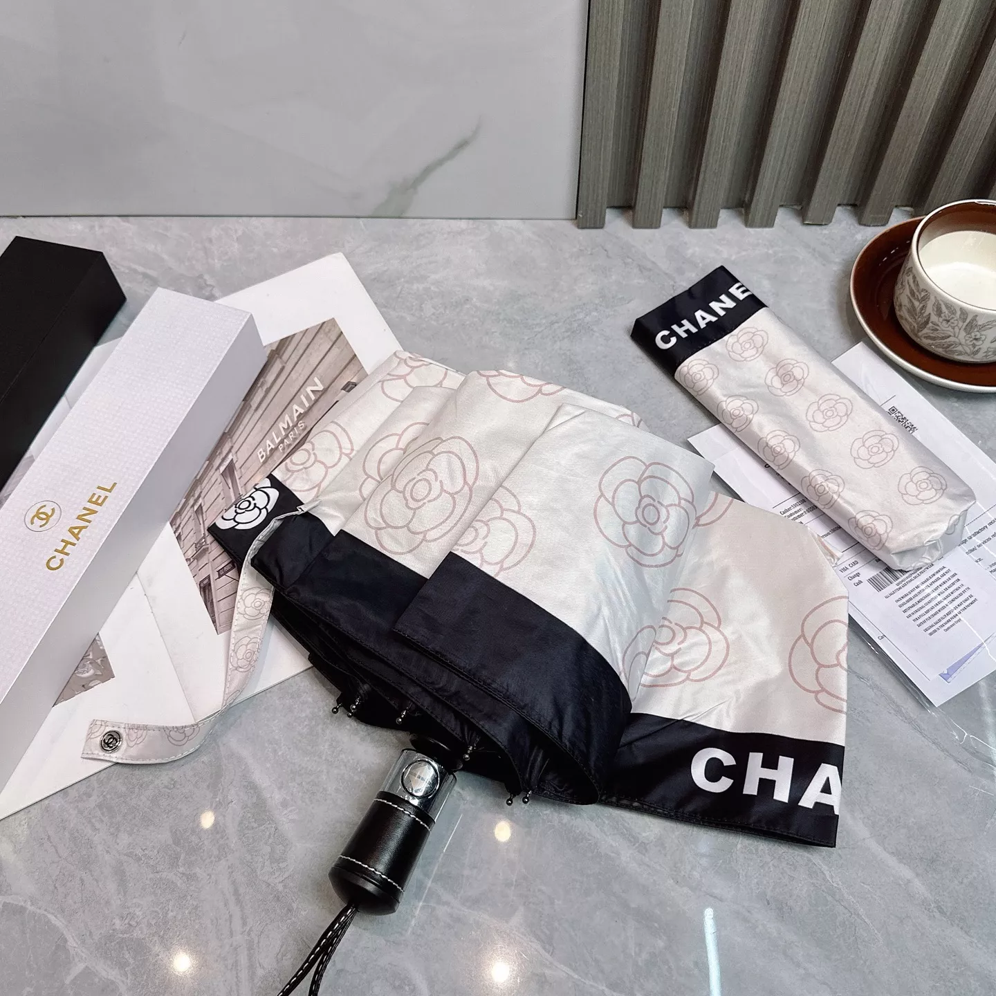 Chanel Umbrellas HighQuality 9913 - Image 4