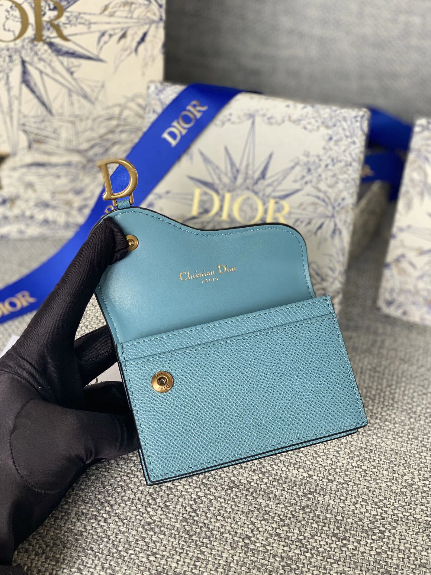 Christian Dior AAA Quality Card Case Sophisticated 4635 - Image 7