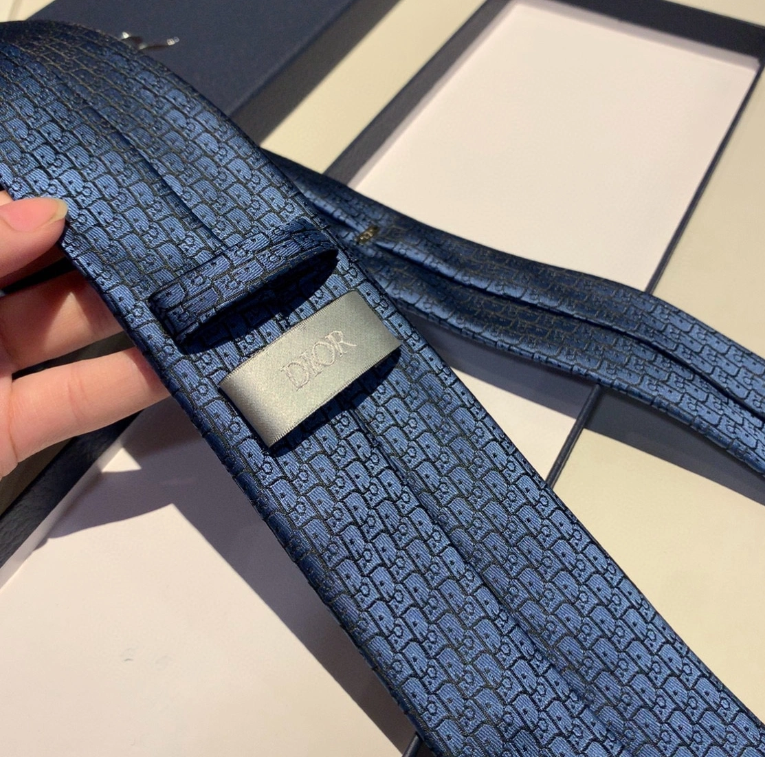 Christian Dior Necktie For Men Trendy 7554 - Image 6