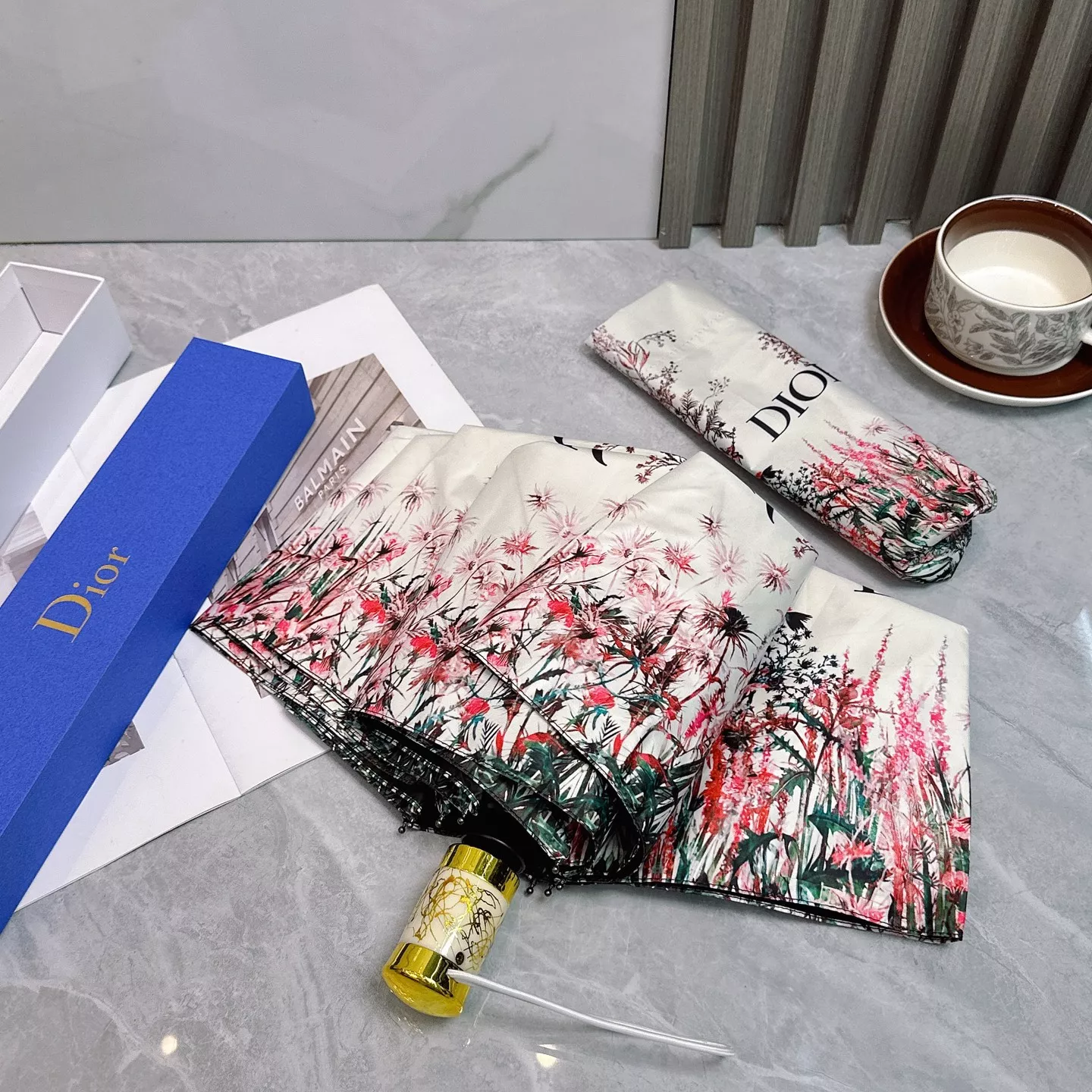 Christian Dior Umbrellas Lightweight 9407 - Image 3