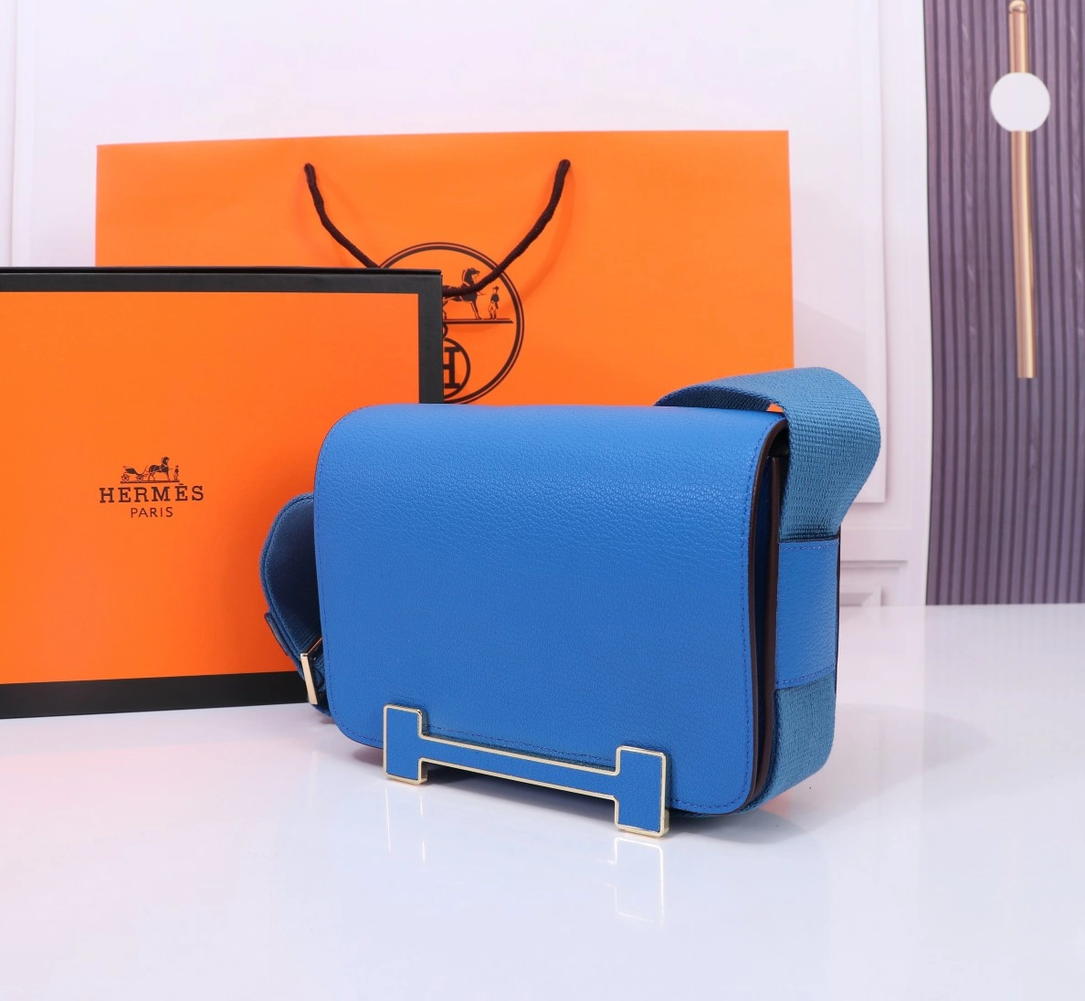 Comfortable 4540 Hermes AAA Quality Messenger Bags For Women - Image 4