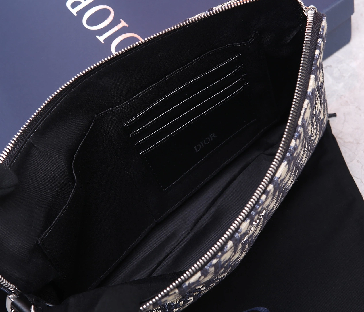 Compact 3686 Christian Dior AAA Man Wallets - Image 7