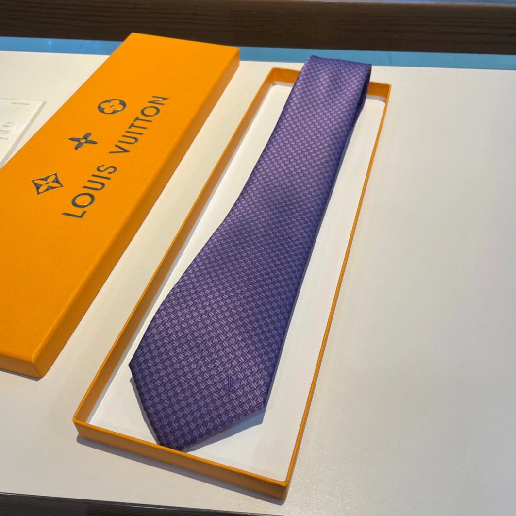 Compact 7171 Louis Vuitton LV Necktie For Men