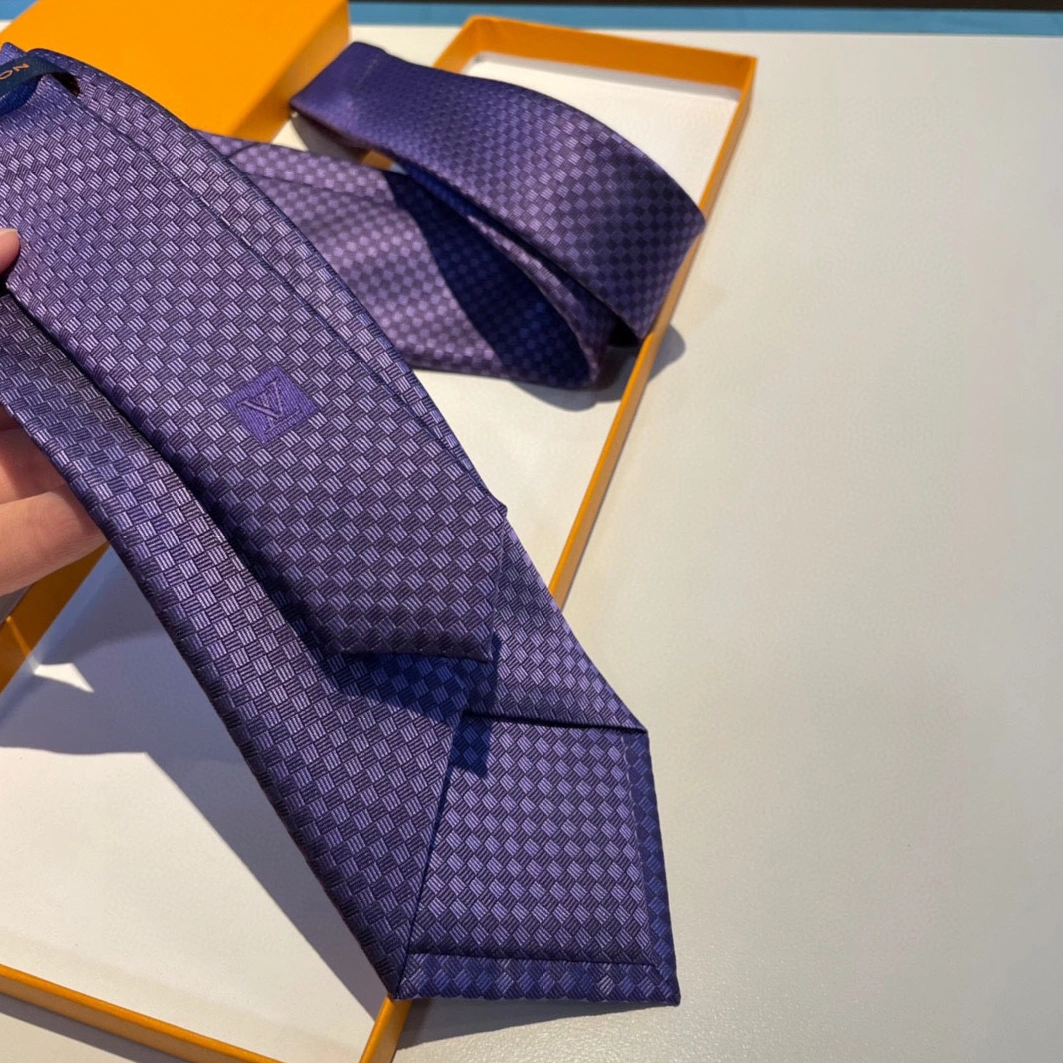 Compact 7171 Louis Vuitton LV Necktie For Men - Image 5