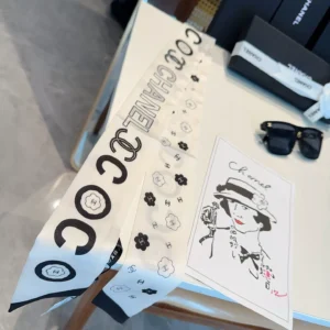 Cozy 2337 Chanel Silk Scarf