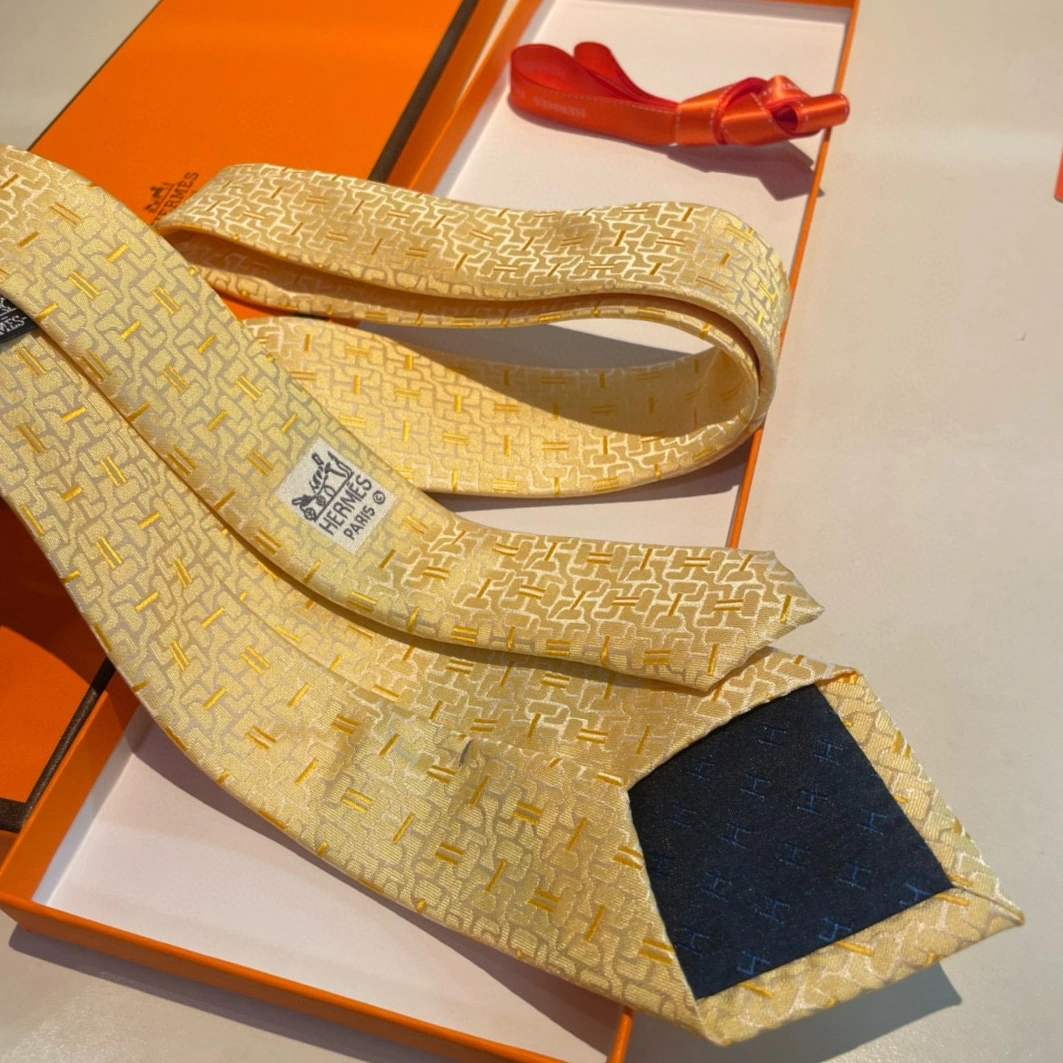 Cozy 4510 Hermes Necktie For Men - Image 5