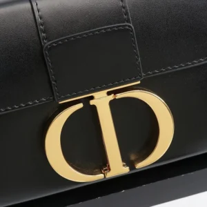 Dior 30 Montaigne Box Bag In Calfskin Black SportInspired 5463