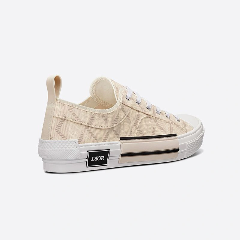 Dior B23 Sneakers Unisex CD Diamond Motif Canvas Brown GoAnywhere 8965 - Image 3