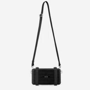 Dior x Rimowa Personal Clutch Aluminum Black Affordable 996