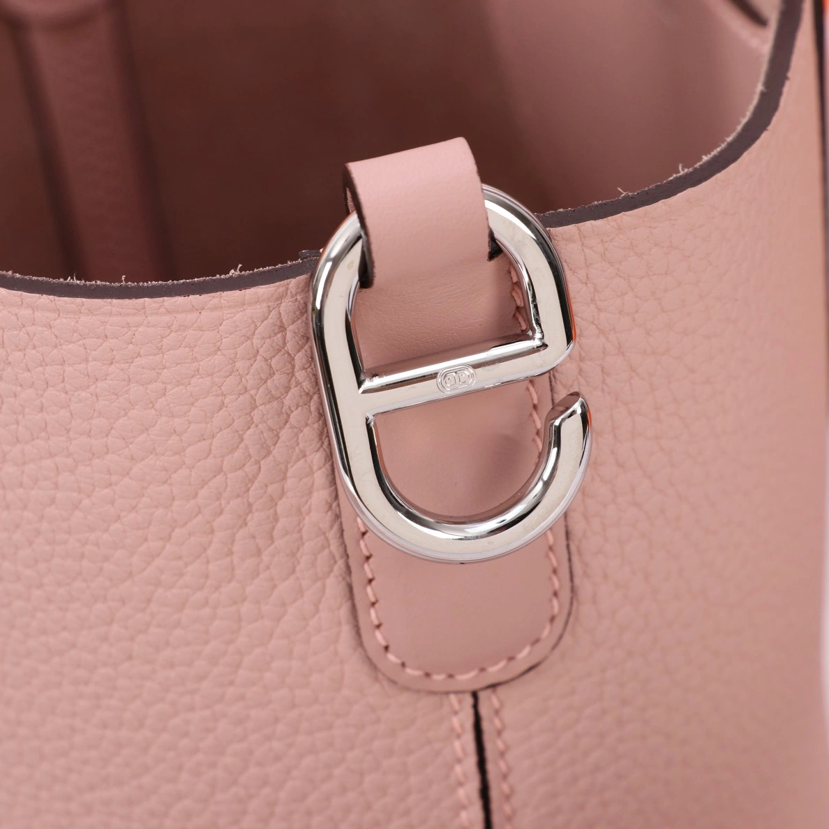 Durable 2775 Hermes AAA Quality Handbags In Silver For Women - Image 5