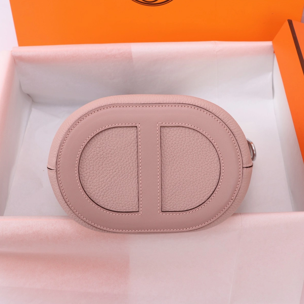 Durable 2775 Hermes AAA Quality Handbags In Silver For Women - Image 6