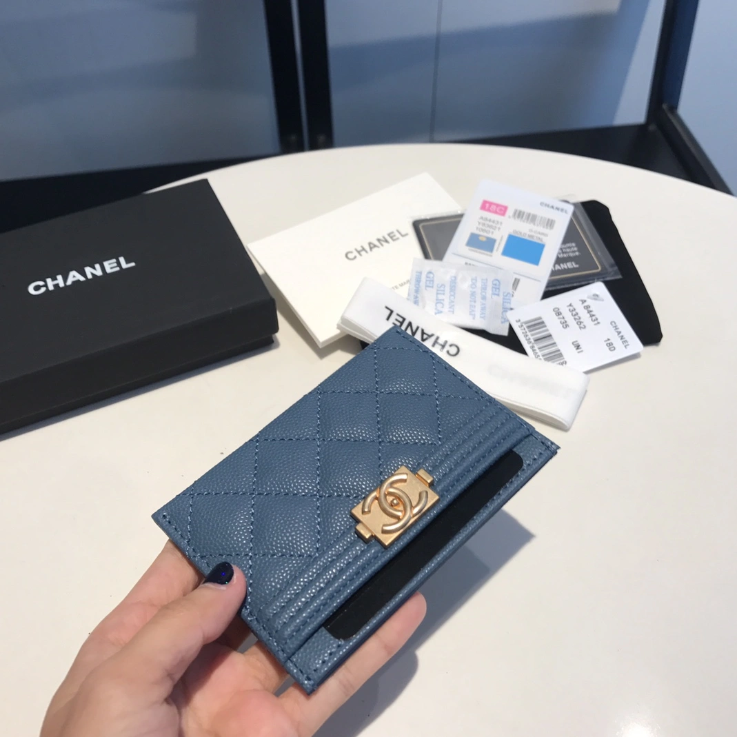 Durable 3313 Chanel AAA Quality Card Case For Women - Image 3
