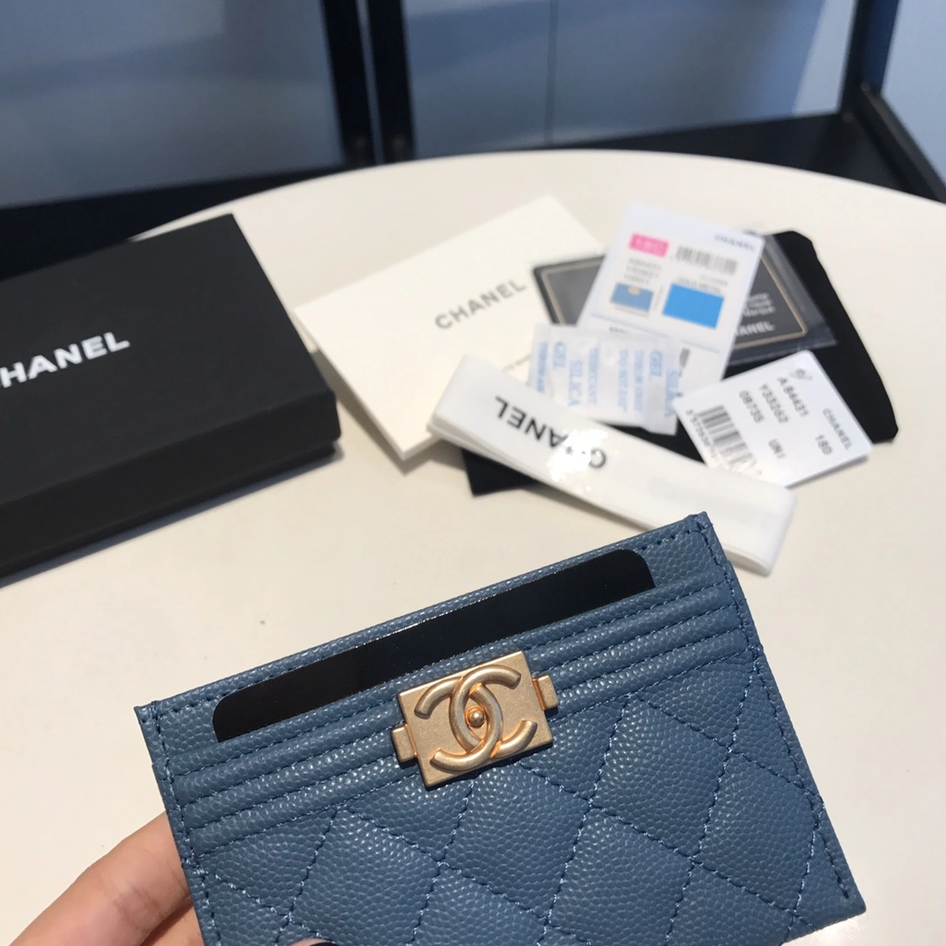 Durable 3313 Chanel AAA Quality Card Case For Women - Image 5