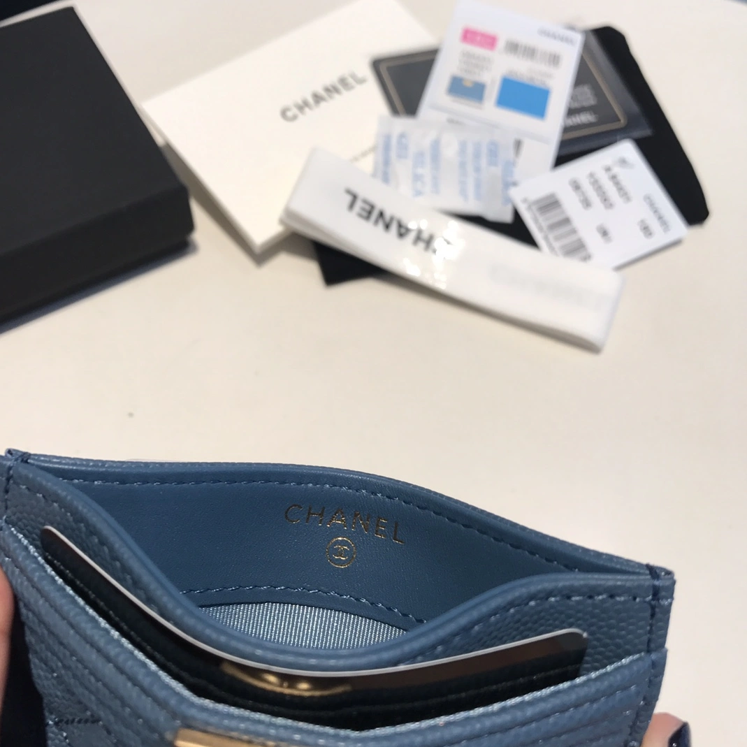 Durable 3313 Chanel AAA Quality Card Case For Women - Image 7