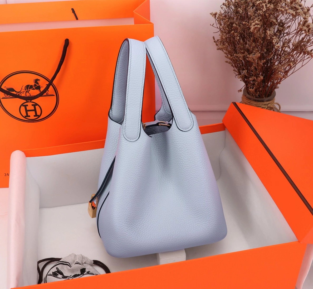 Durable 4789 Hermes AAA Quality Handbags For Women - Image 3