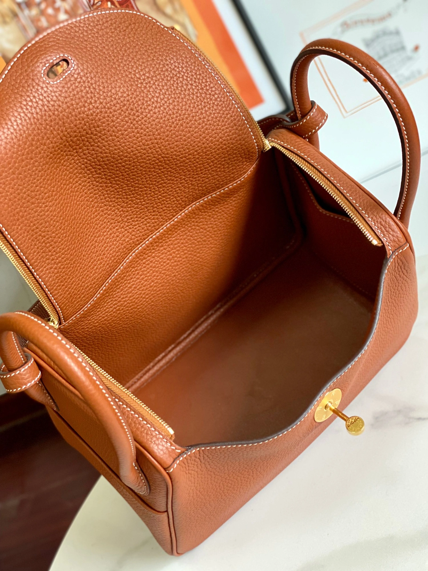 EasyMatch 6313 Hermes AAA Quality Handbags For Women - Image 8