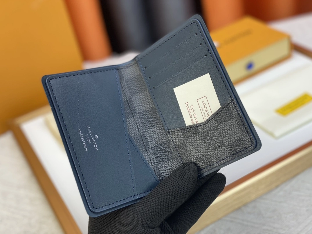 Efficient 3294 Louis Vuitton LV Card Case For Unisex - Image 6