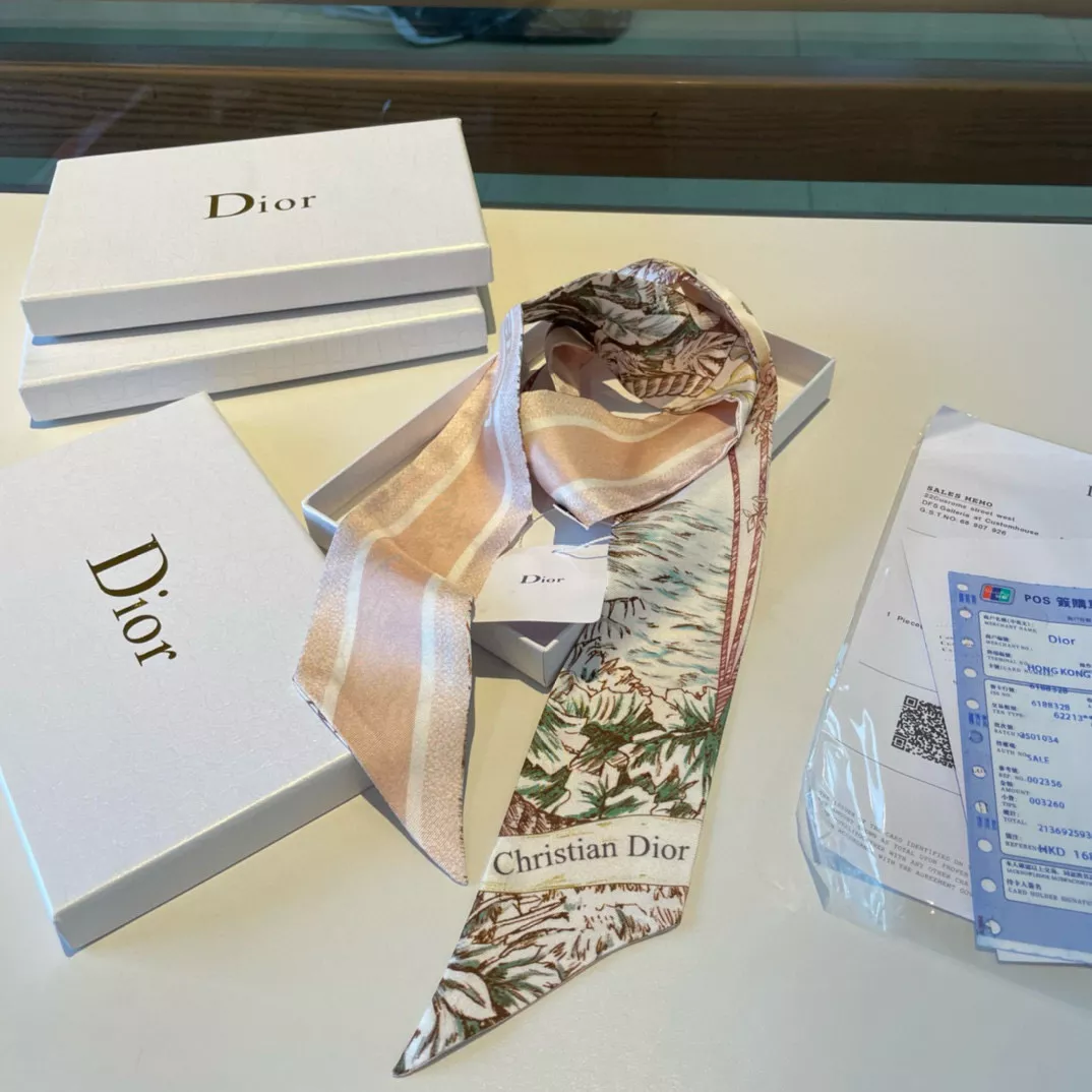 Fashionable 2760 Christian Dior Silk Scarf