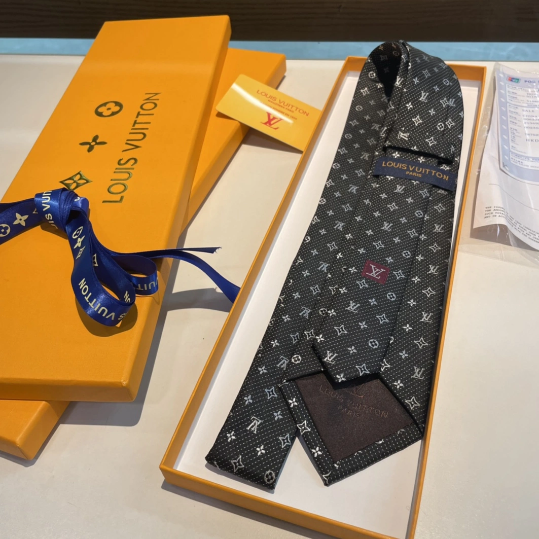 Fashionable 4129 Louis Vuitton LV Necktie For Men - Image 6