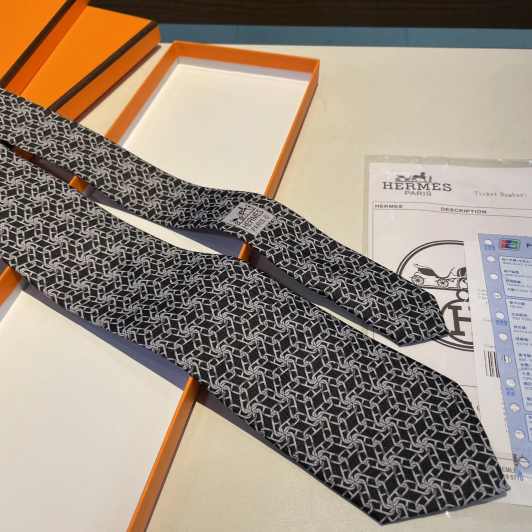 Functional 269 Hermes Necktie For Men - Image 5