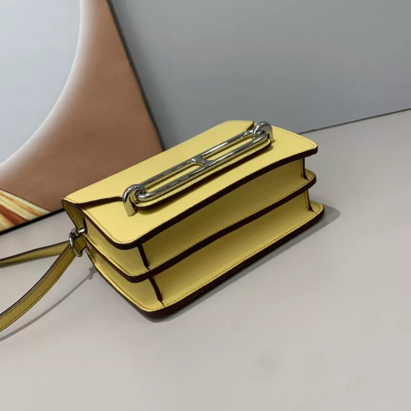 Hermes AAA Quality Messenger Bags In Silver For Women GoodFit 9568 - Image 4