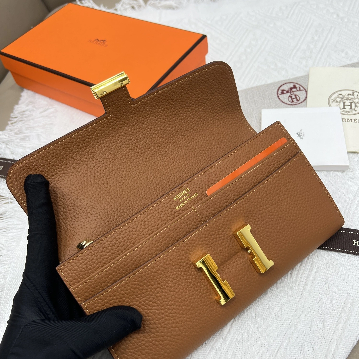 Hermes AAA Quality Wallets Classic 8098 - Image 6