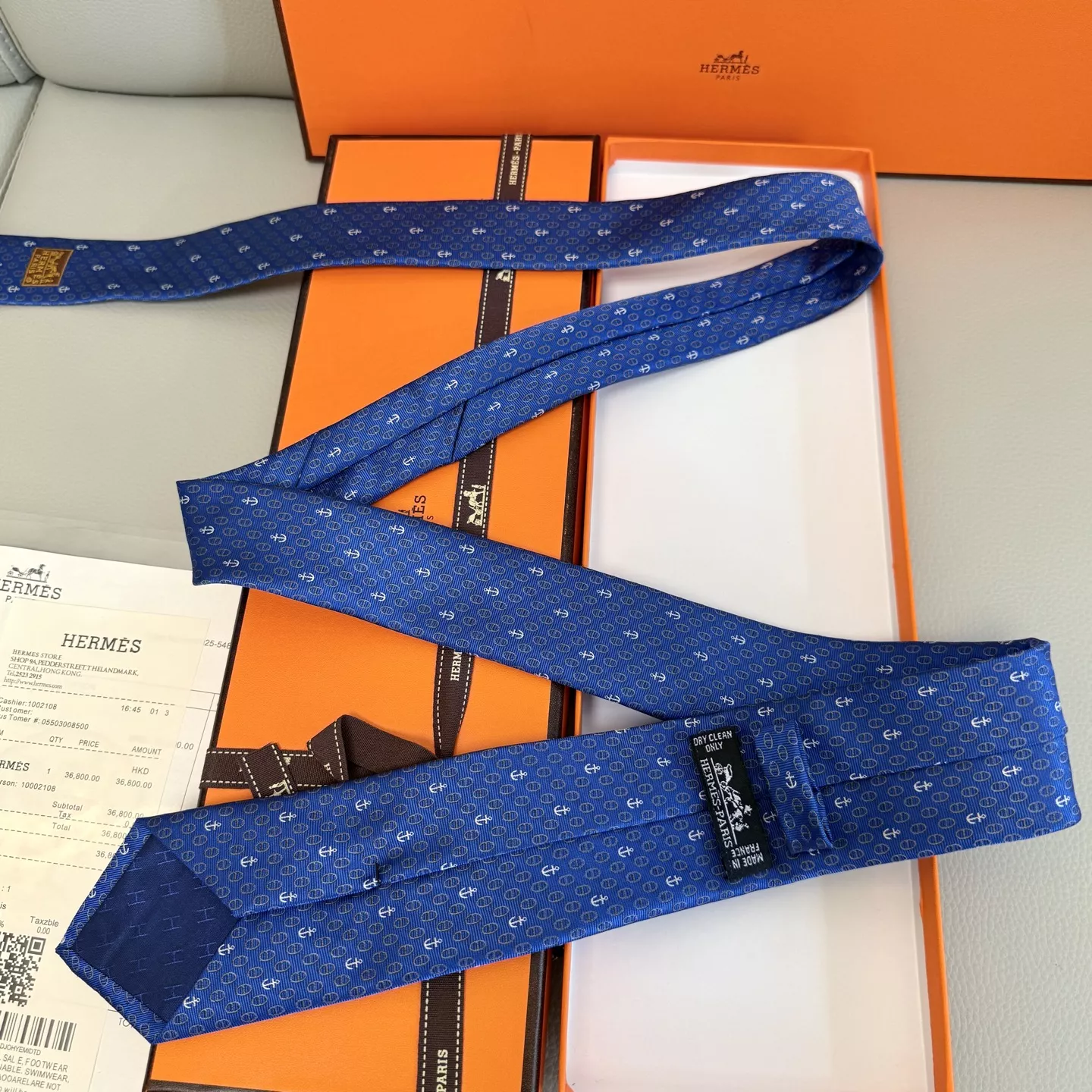 Hermes Necktie Durable 8604 - Image 4