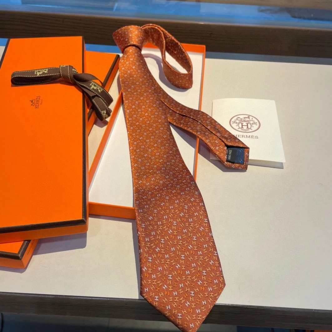 Hermes Necktie For Men Trendsetting 7361